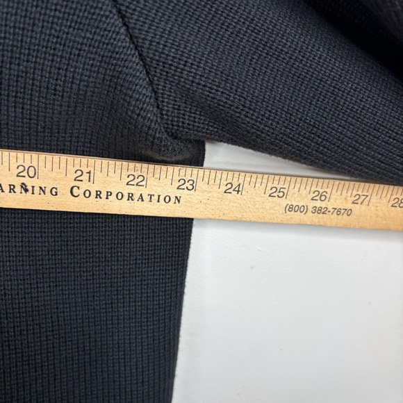 J.Crew Emile Sweater Lady Jacket XXL Black Cardigan Blazer Classic Old Money - Picture 10 of 14